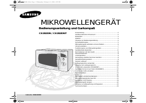 Bedienungsanleitung Samsung CE282DN Mikrowelle