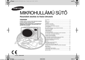 Használati útmutató Samsung CE283GN Mikrohullámú sütő