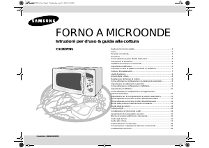 Manuale Samsung CE287DN Microonde