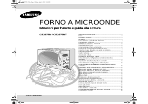 Manuale Samsung CE2977NT Microonde