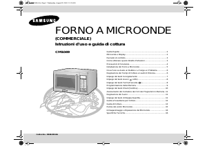 Manuale Samsung CM1049 Microonde