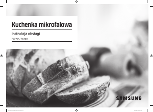 Instrukcja Samsung FG77SUB Kuchenka mikrofalowa