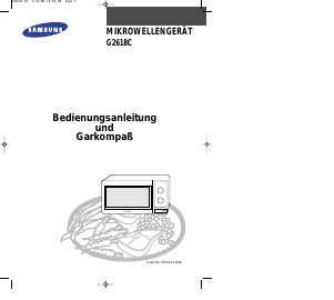 Bedienungsanleitung Samsung G2618C Mikrowelle