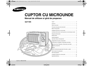 Manual Samsung G2719N Cuptor cu microunde