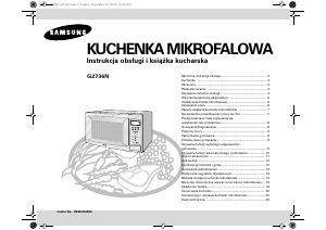 Instrukcja Samsung G2736N Kuchenka mikrofalowa