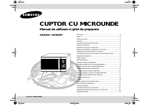 Manual Samsung GE81W Cuptor cu microunde