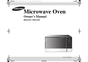 Manual Samsung GE86N Microwave