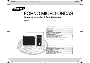 Manual Samsung GE87L Micro-onda