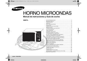 Manual de uso Samsung GE87L Microondas