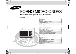 Manual Samsung GE87W Micro-onda