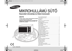 Használati útmutató Samsung GE87W Mikrohullámú sütő