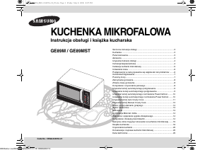 Instrukcja Samsung GE89M Kuchenka mikrofalowa