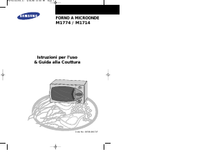 Manuale Samsung M1714 Microonde