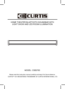 Handleiding Curtis CSB3785 Luidspreker