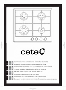 Руководство Cata L 7005 CI BK Варочная поверхность