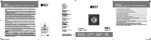 Használati útmutató KEF Ci200RS-THX Hangszóró