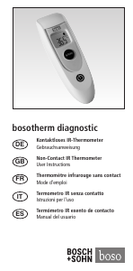 Manual Boso Bosotherm Diagnostic Thermometer