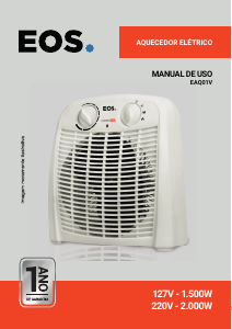 Manual EOS EAQ01V Aquecedor