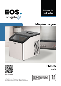 Manual EOS EMG35 Máquina de fazer gelo