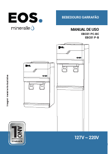 Manual EOS EBC01 P-B Bebedouro de Água