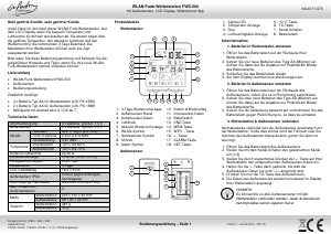 Bedienungsanleitung InFactory NX-6171-675 (FWS-500) Wetterstation