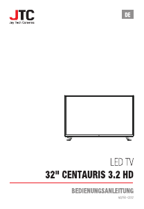 Bedienungsanleitung JTC GQ15D-CS32 Centauris 3.2 HD LED fernseher