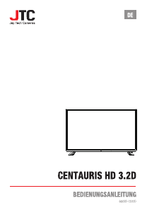 Bedienungsanleitung JTC GQ03D-CS32D Centauris HD 3.2D LED fernseher