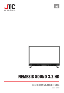 Bedienungsanleitung JTC GQ05D-NSS32 Nemesis Sound 3.2 HD LED fernseher