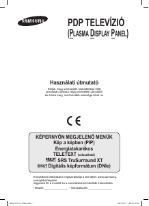 Használati útmutató Samsung PS-42Q96HD Plazmatelevízió