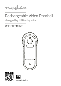 Manuale Nedis WIFICDP30WT Campanello di casa