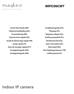 Brugsanvisning Nedis WIFICI06CWT IP kamera