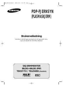 Bruksanvisning Samsung PS-42S4S Plasma-TV