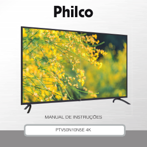 Manual Philco PTV50N10N5E Televisor LED