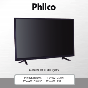 Manual Philco PTV40E21SNS Televisor LED