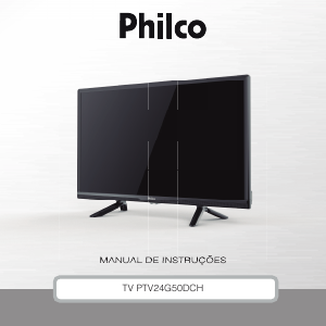 Manual Philco PTV24G50DCH Televisor LED