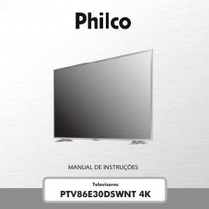 Manual Philco PTV86E30DSWNT Televisor LED