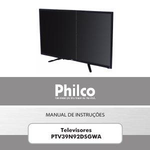 Manual Philco PTV39N92DSGWA Televisor LED