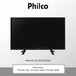 Manual Philco PTV24C10DB Televisor LED