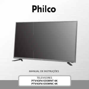 Manual Philco PTV43F61DSWNC Televisor LED