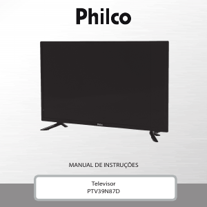 Manual Philco PTV39N87D Televisor LED