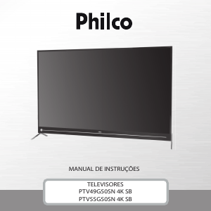 Manual Philco PTV49G50SN Televisor LED