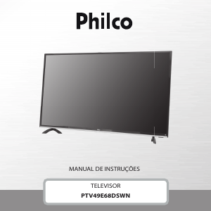 Manual Philco PTV49E68DSWN Televisor LED