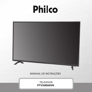 Manual Philco PTV50E60SN Televisor LED
