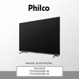 Manual Philco PTV50Q20SNBL Televisor LED