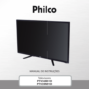 Manual Philco PTV32B51D Televisor LED