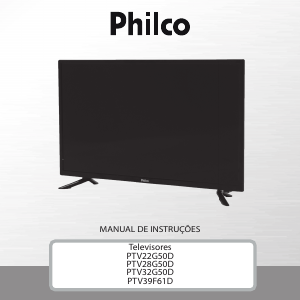 Manual Philco PTV39F61D Televisor LED