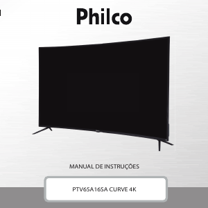 Manual Philco PTV65A16SA Televisor LED