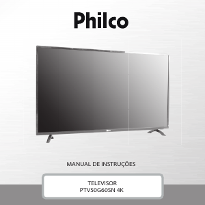 Manual Philco PTV50G60SN Televisor LED