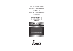 Handleiding Teka HE 610 ES Oven