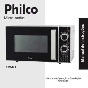 Manual Philco PMM24 Micro-onda